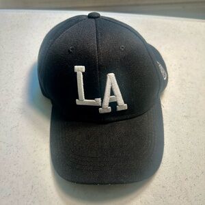 COPY - Baseball LA letter embroidery cap